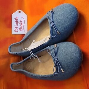 SO Goods for Life Shoes 7 Flats Denim New